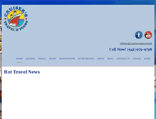 Tablet Screenshot of cruiserstravel.net